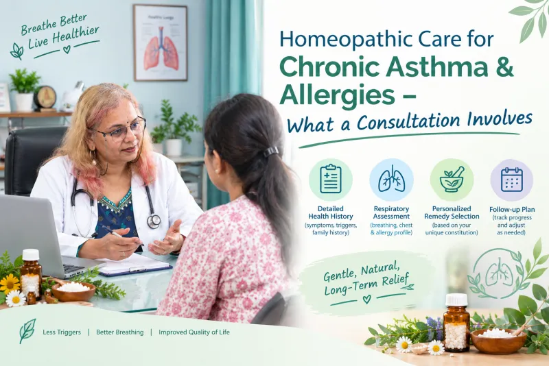 Homeopathic Care for Chronic Asthma & Allergies – What a Consultation Involves