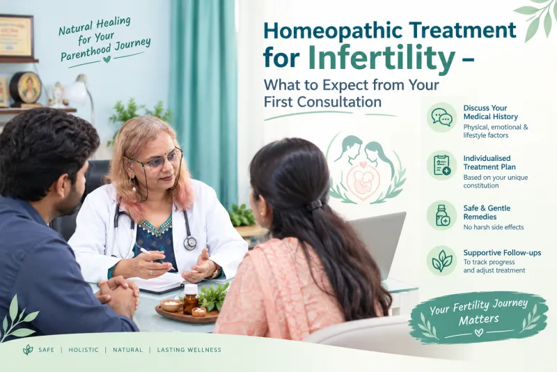 Homeopathic Treatment for Infertility – What to Expect from Your First Consultation