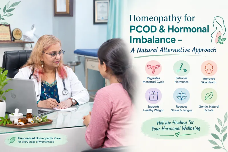 Homeopathy for PCOD & Hormonal Imbalance – A Natural Alternative Approach