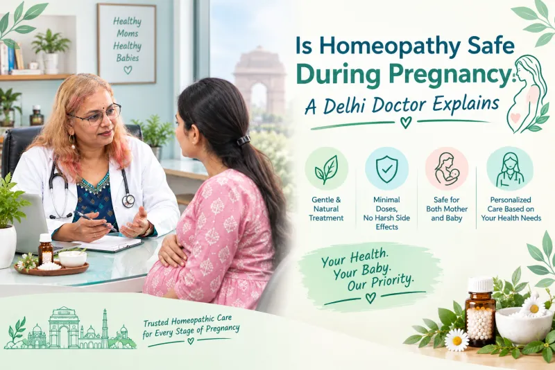 Is Homeopathy Safe During Pregnancy? A Delhi Doctor Explains
